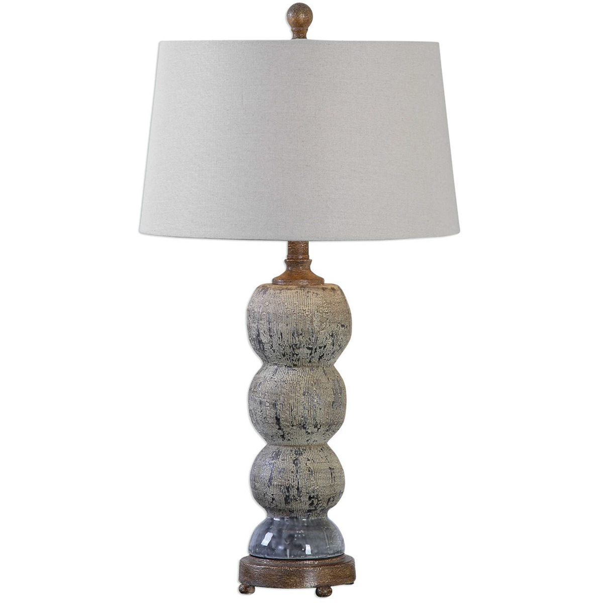 Picture of AMELIA STONE DISTRESSED TABLE LAMP