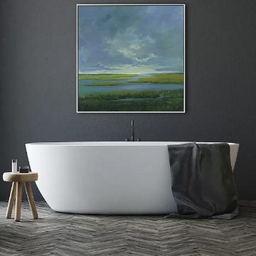 Picture of AMAZING GRACE MARSH SCENE ART