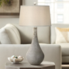 Picture of CITY SHADOW BLUE AND GRAY TABLE LAMP