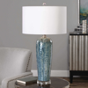 Picture of MARIA BLUE GLAZED TABLE LAMP