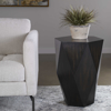 Picture of VOLKER BLACK GEO SIDE TABLE