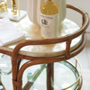 Picture of TOSCANA RATTAN MOBILE BAR CART