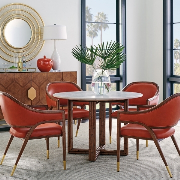 Picture of ARCADIA 44" MARBLE TOP TABLE