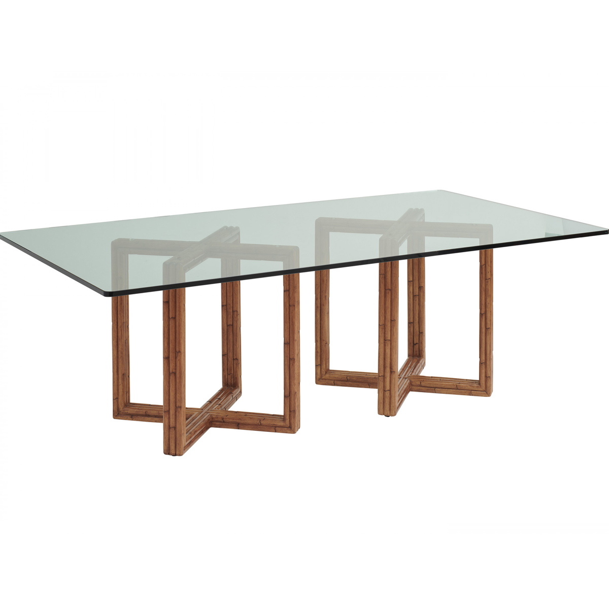 Picture of SHERIDAN 84X48 TABLE WITH GLASS TOP