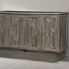 Picture of BRUSSELS QUEEN GRAY CREDENZA CABINET BED