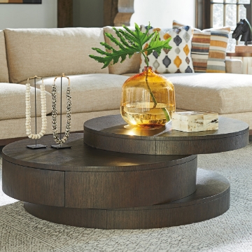 Picture of MOUNTAINEER ROUND COCKTAIL TABLE