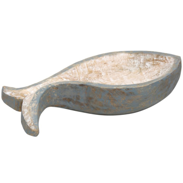 Picture of WOOD FISH SHAPED BOWL
