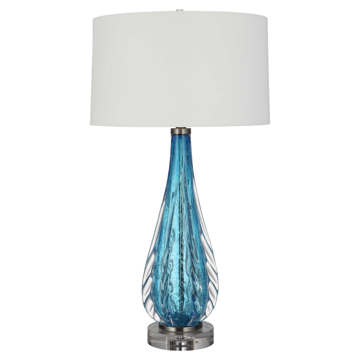 Picture of VENEZIA BLUE CRYSTAL T-LAMP