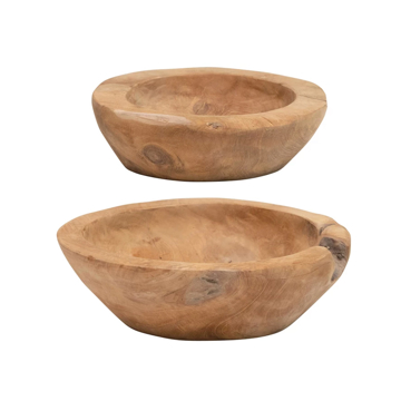 Picture of 10" RD TEAKWOOD BOWLS, SET OF 2