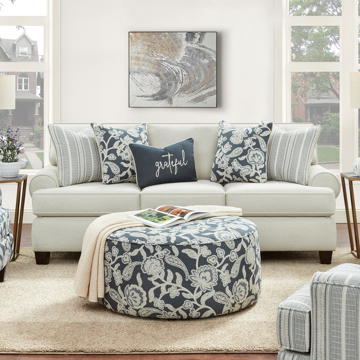 Picture of SOPHIE COCKTAIL OTTOMAN PAISLEY