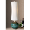 Picture of ATHERTON TURQ/GRAY BUFFET LAMP