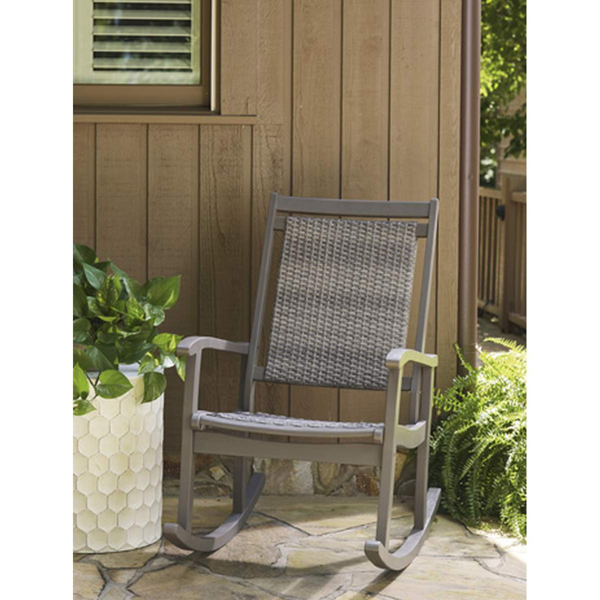 Picture of EUCALYPTUS GRAY ROCKING CHAIR