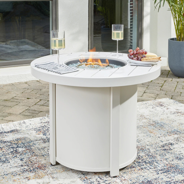 Picture of SUNSET WHITE 32" FIRE PIT
