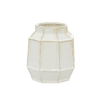 Picture of MODERN WHT CERMIC 9" VASE
