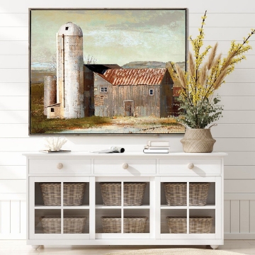 Picture of LUBBOCK SILO BARN CANVAS