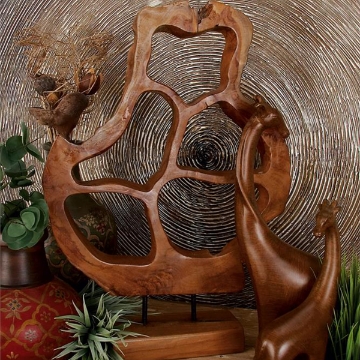 Picture of TEAK WOOD SCULPTURE