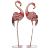Picture of S/2 FLAMINGO YARD ART