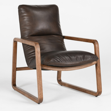 Picture of ATTICUS BROWN ACCENT CHAIR