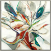 Picture of HALCYON ABSTRACT FLOWER 50X50