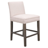 Picture of MARGE UPHOLSTERED OAK COUNTER STOOL