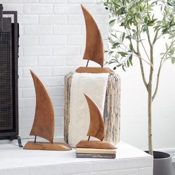 Picture of BROWN TEAK SALE BOAT