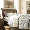 Picture of KENLEY BROWN QUEEN STORAGE SLEIGH BED