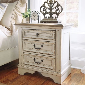 Picture of Roslyn 3 Drawer Nightstand