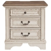 Picture of Roslyn 3 Drawer Nightstand