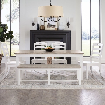 Picture of CORA 6PC DINING SET W/BENCH