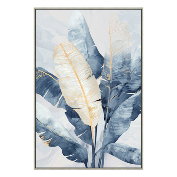 Picture of BLUE PALMS II CANVAS ART