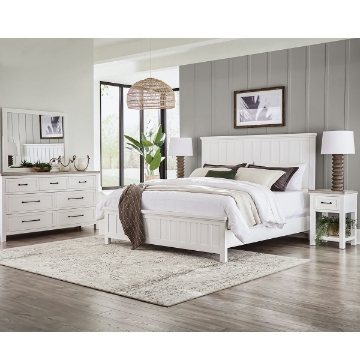 Picture of CORA QUEEN PANEL BED