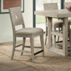 Picture of CASCADE UPH WOOD BK CNTR STOOL