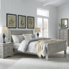 Picture of LOUIS SLEIGH QUEEN BED IN GREY