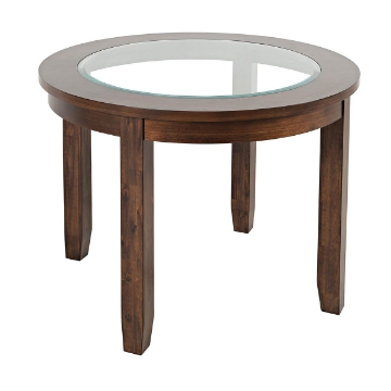 Picture of URBAN ICON ROUND BROWN DINING TABLE