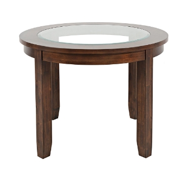 Picture of URBAN ICON ROUND BROWN DINING TABLE