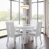 Picture of URBAN ICON WHITE 5PC DINING SET