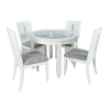 Picture of URBAN ICON WHITE 5PC DINING SET