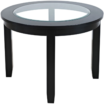 Picture of URBAN ICON BLACK ROUND DINING TABLE