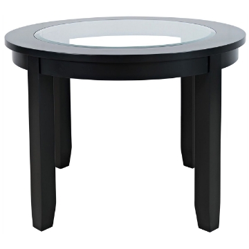Picture of URBAN ICON BLACK ROUND DINING TABLE