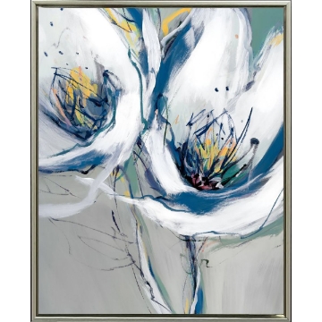 Picture of SEAFOAM BLOOMS I FLORAL ART