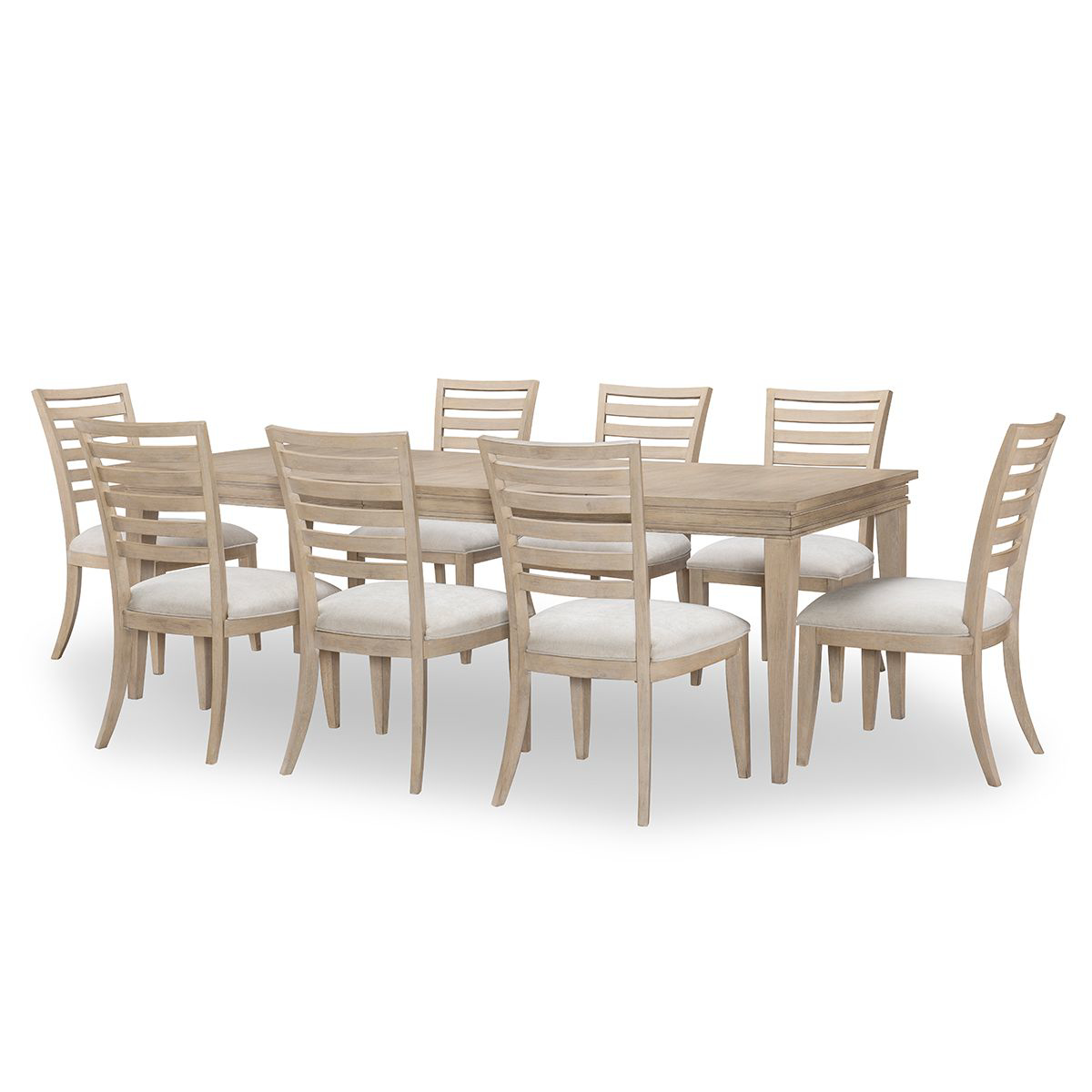 Picture of EDGEWATER SAND TRES 9PC W/LADDER BACK CHAIRS