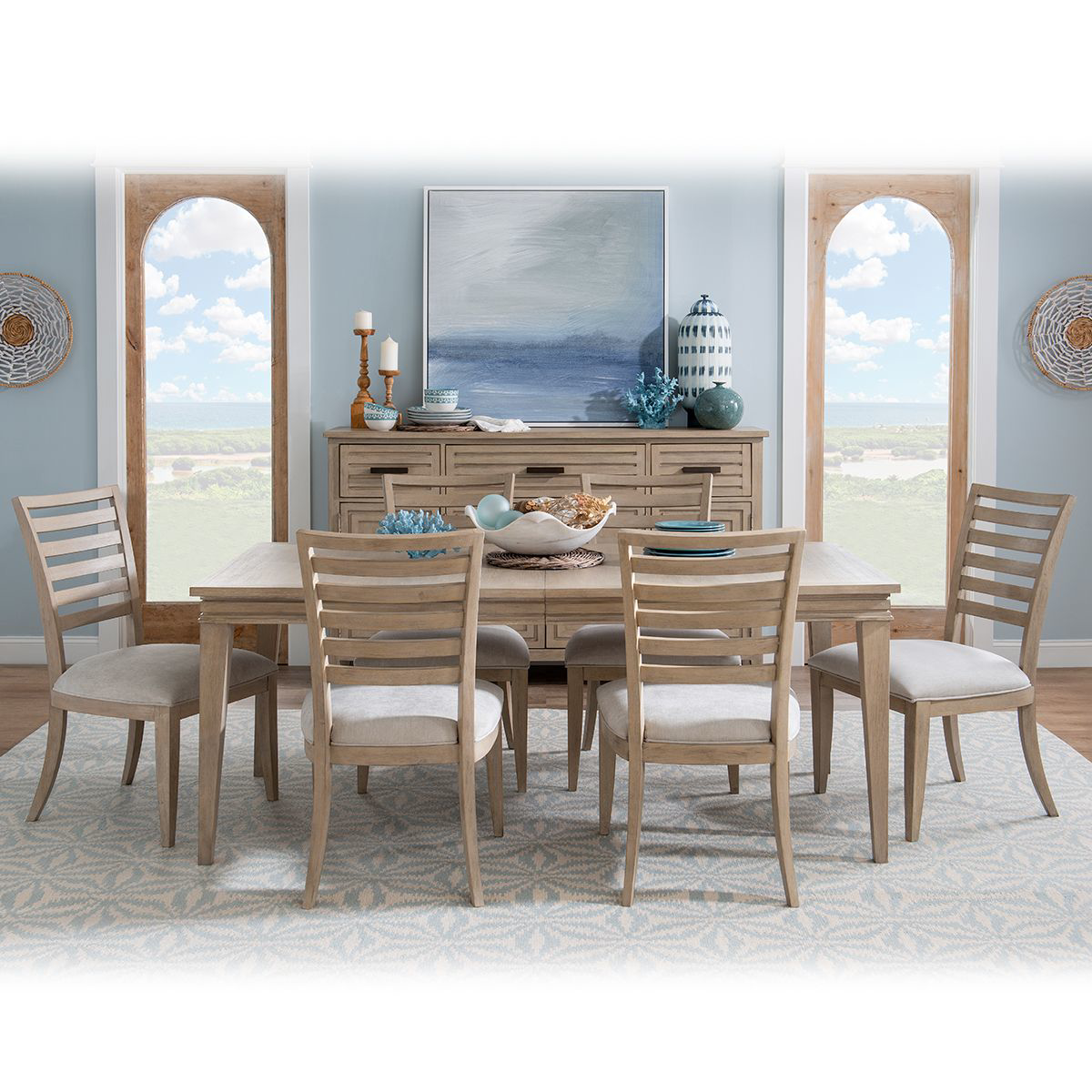 Picture of EDGEWATER SAND 7PC W/LADDER CHAIRS