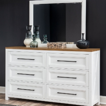 Picture of FRANKLIN DRESSER WITH MIRROR