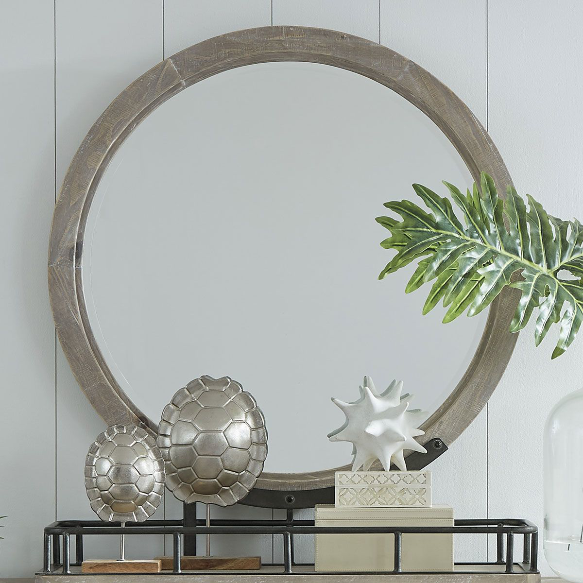 Picture of FOUNDRY ROUND MIRROR