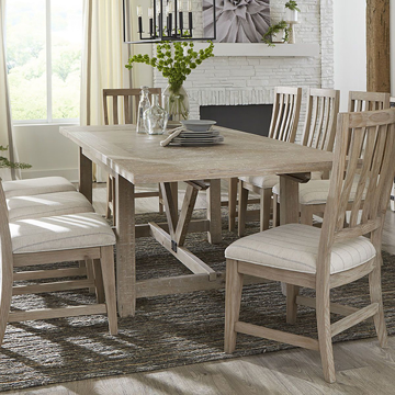 Picture of FOUNDRY TRESTLE 7PC DINING