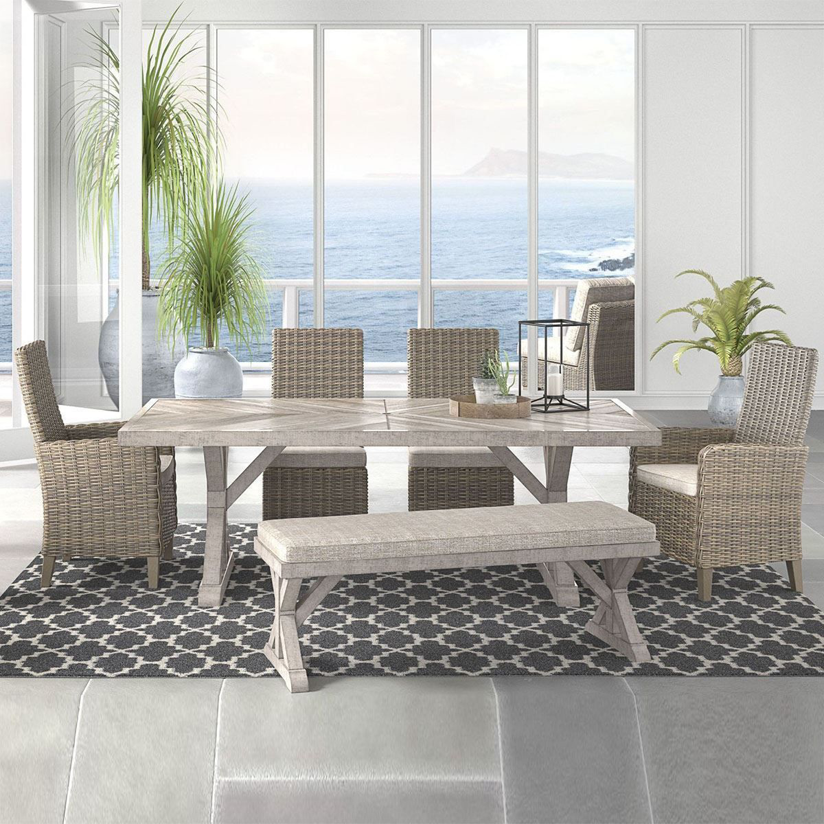 beach dining room sets