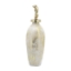 Picture of WHT/GOLD MTL TRIBAL TPR VASE