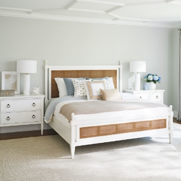 Picture of STRAND KING POSTER BED WHITE