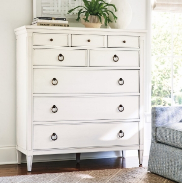 Picture of HEISLER DRAWER CHEST WHITE