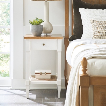 Picture of BAY NIGHT TABLE WHITE